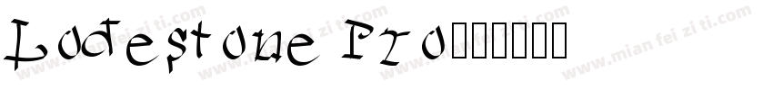 Lodestone Pro字体转换